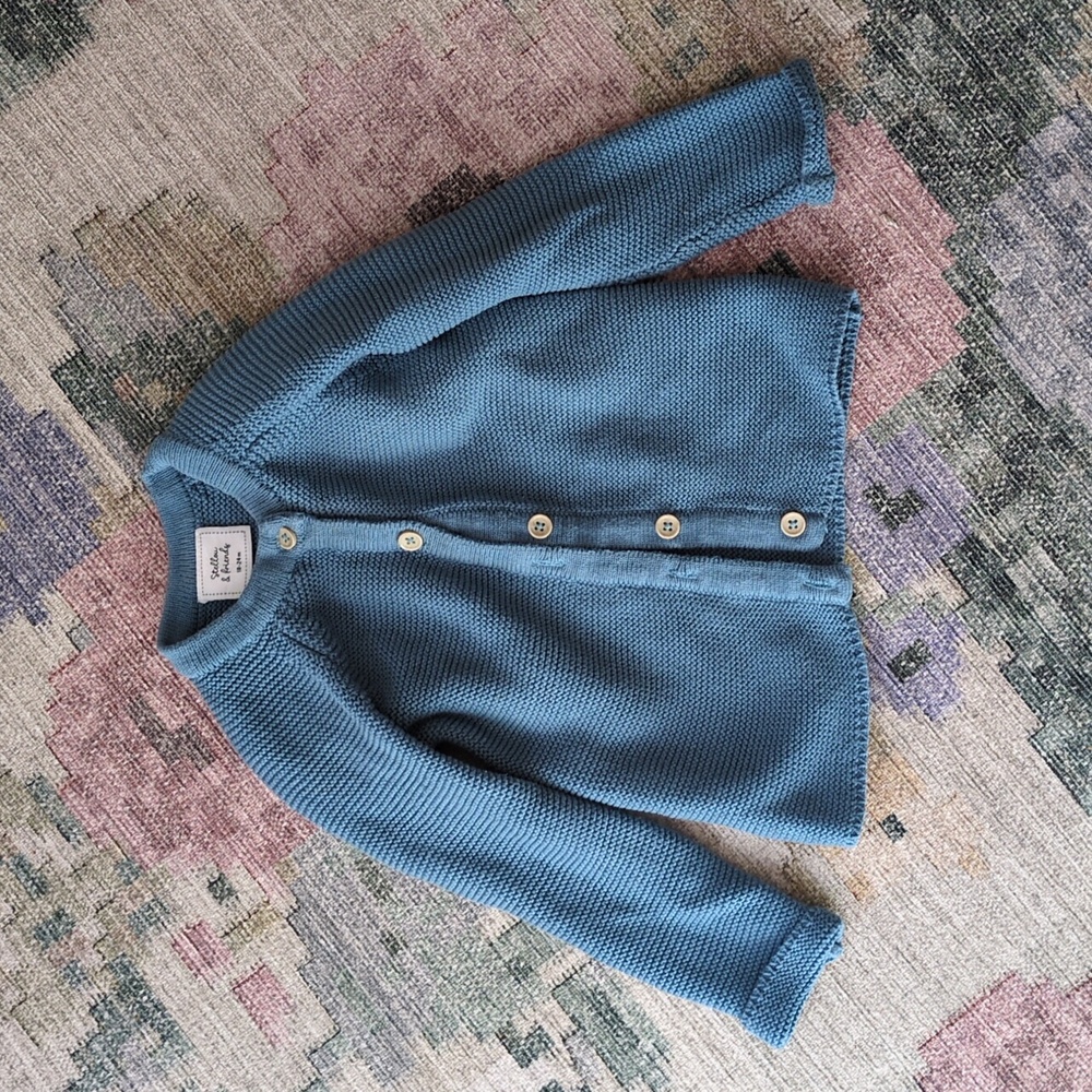 100% Cotton Knit Cardigan
